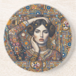 Porta-copos Pedra de areia "Celestial Caress"