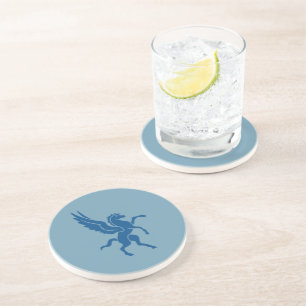 Porta-copos Pegasus Azul Heráldico