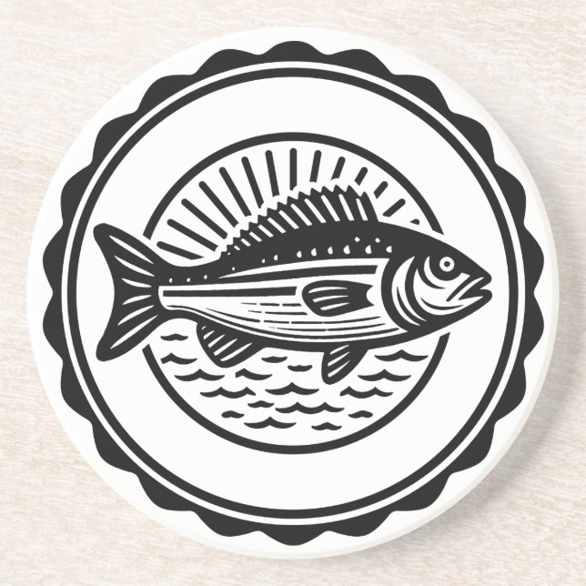 Porta-copos Peixe (Frente)