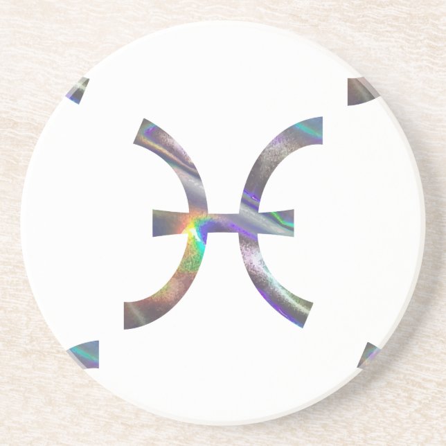 Porta-copos peixes hologramas (Frente)