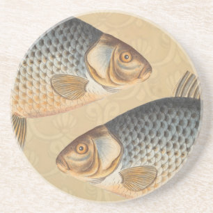 Porta-copos Peixes+trabalho de arte+design+pesca+pesca+pesca
