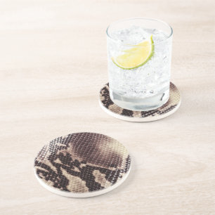 Porta-copos Pele Cobra de arenito