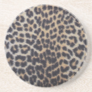 Porta-copos Pele-leopardo