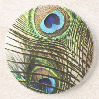 Porta-copos Pena do pavão