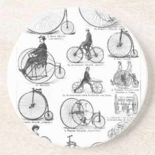 Porta-copos Penny Farthing de Bicicleta de Alta Roda