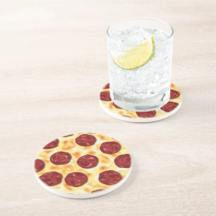 Porta-copos Peperoni Pizza vetor arte
