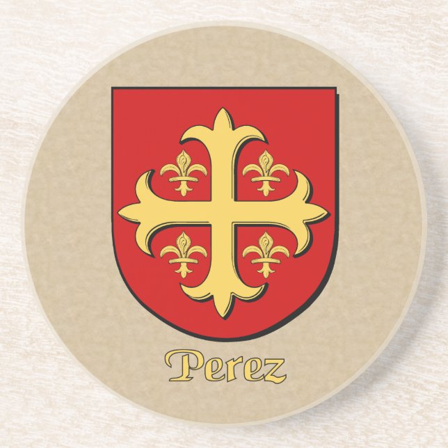Porta-copos Perez Heraldic Shield (Frente)