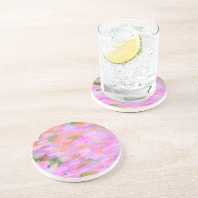 Porta-copos Perigo Rosa (Lateral)