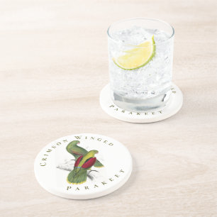 Porta-copos Periquito Amarelo Vermelho Amarelo Vermelho Amarel