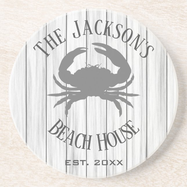 Porta copos personalizada da Beach House (Frente)