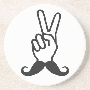Porta copos personalizada de bigode vencedora