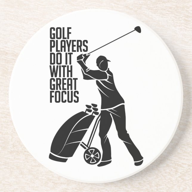 Porta copos personalizada GOLF PLAYER (Frente)