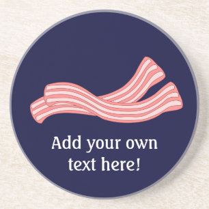 Porta-copos Personalize os Rashers deste bacon gráficos