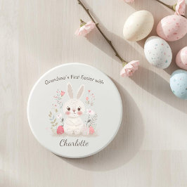 Porta-copos Personalized Grandma Easter Coaster – First Easter
