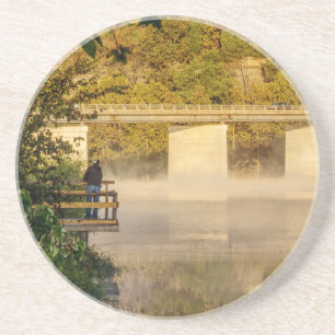 Porta-copos Pesca do outono do Lago Springfield