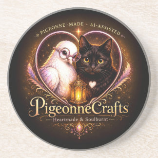 Porta-copos PigeonneCrafts FeitoComAmor