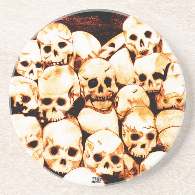 Porta copos Pile-O-Skulls (Idade) (Frente)