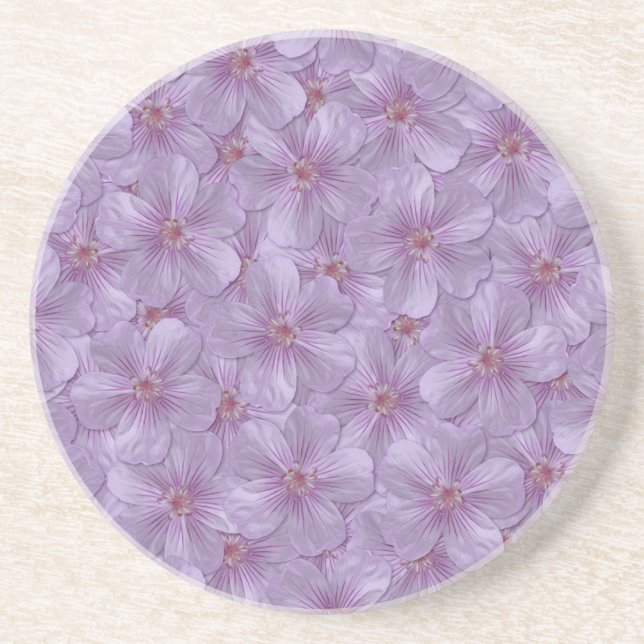 Porta-copos Pineywoods Geranium Padrão Sem Costura (Frente)