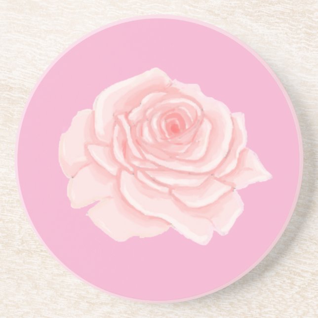 Porta-copos Pink rose (Frente)