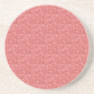 Porta-copos Pink Rose Sandstone Coaster