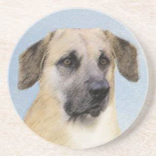 Porta-copos Pintura Chinook (Ouvidos Soltos) - Arte Cachorro O