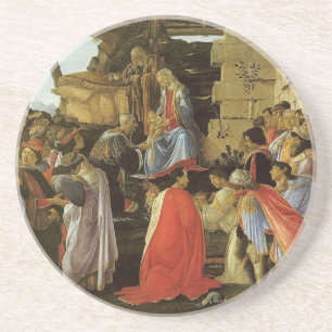 Porta-copos Pintura do renascimento de Botticelli