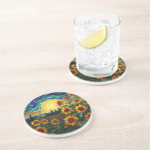 Pintura Girassóis de Van Gogh