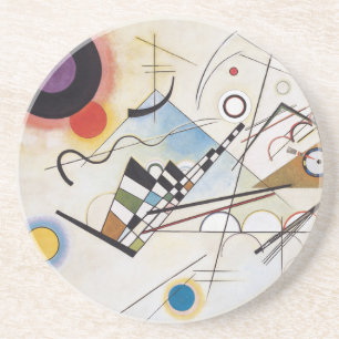 Porta-copos PixDezines Kandinsky 1923 Composição VIII