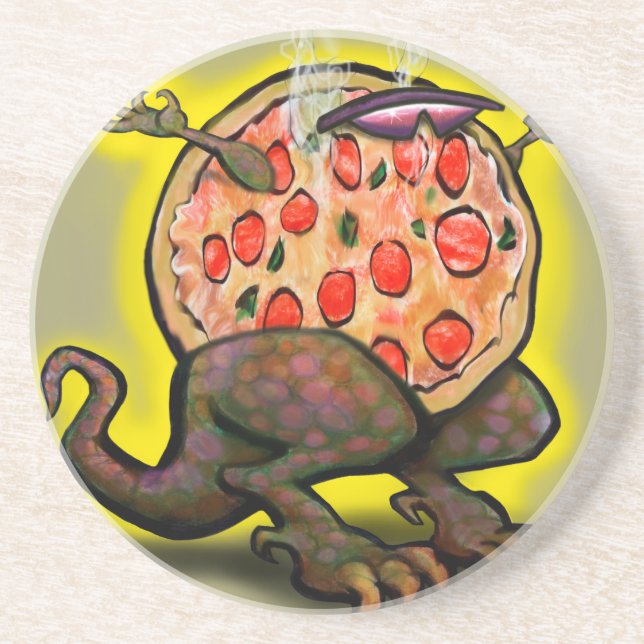 Porta-copos Pizza Beast (Frente)