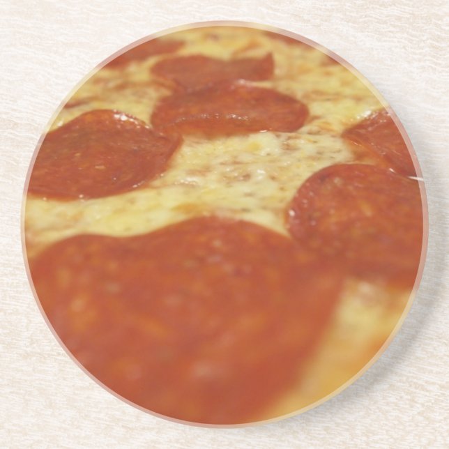 Porta-copos pizza de pepperoni (Frente)
