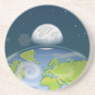 Porta-copos Planeta Terra
