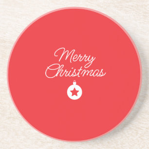 Porta-copos Planície Minimalista Única Clássica de Feliz Natal