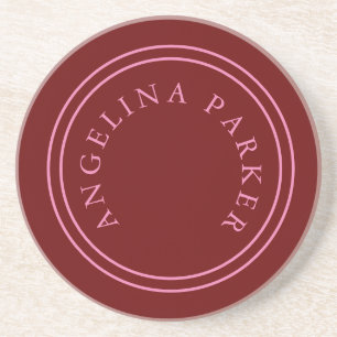 Porta-copos Planilha moderna minimalista única