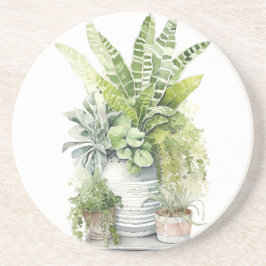 Porta-copos Plantas de Casa