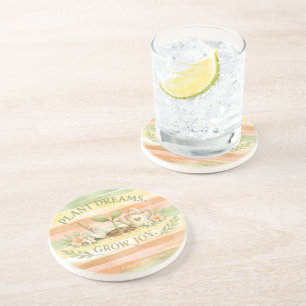 PORTA-COPOS PLANTE SONHOS, CULTIVE ALEGRIA - 