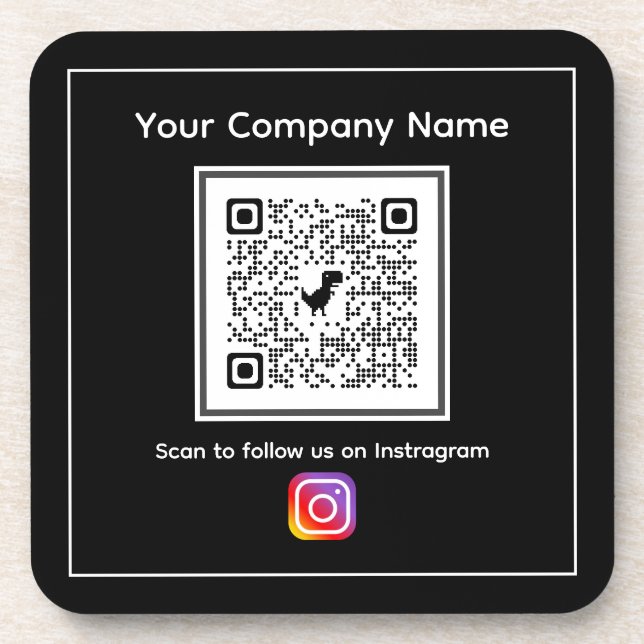 Porta copos plástica do duro com código QR (Frente)