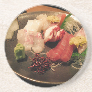 Porta-copos Plate Wasabi Japão Sushi Power Fish Ásia