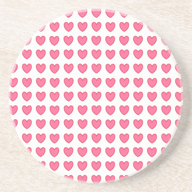 Porta-copos Polka Hearts (Frente)
