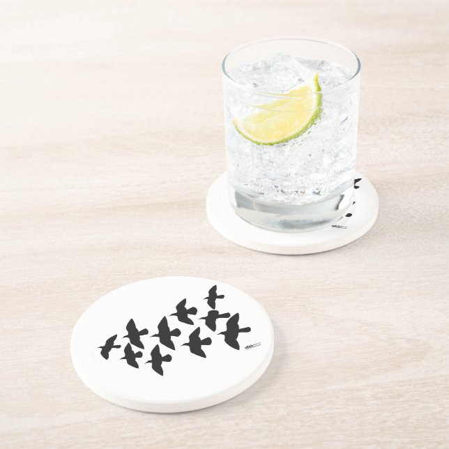 Porta-copos Pombos de Voo Voadores (Lateral)