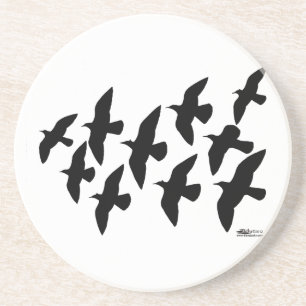 Porta-copos Pombos de Voo Voadores