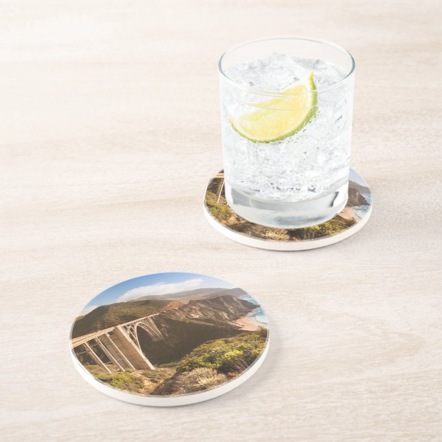 Porta-copos Ponte de Bixby, Sur grande, Califórnia, EUA (Lateral)