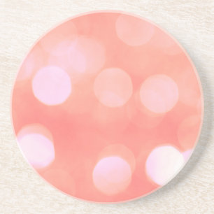 Porta-copos Pontos leves cor-de-abstrato rosa, design feminina
