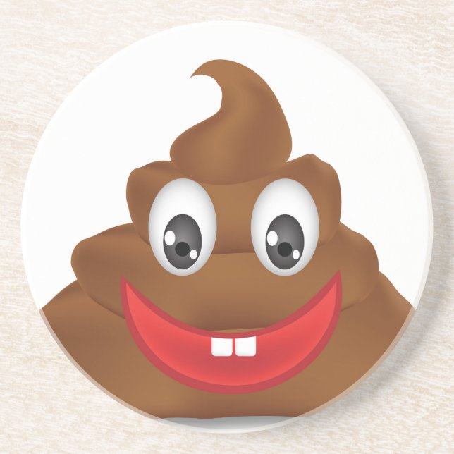 Porta-copos poo emojis (Frente)