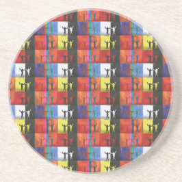 Porta-copos Pop art no.1 by Yeshaya Dank - unity & harmony