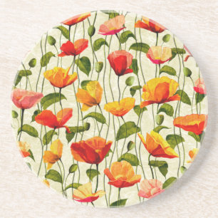 Porta-copos Poppies Brilhantes