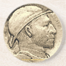 "Porta copos Vintage-DEPRESSION-HOBO NICKLE"