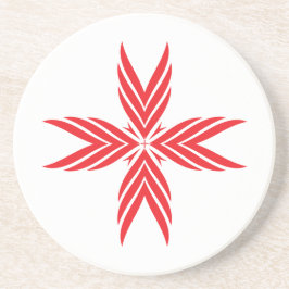 Porta-copos Portas copos Cruzadas Estilizadas