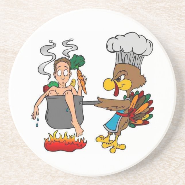 Porta-copos Portas copos da acção de graças (Frente)