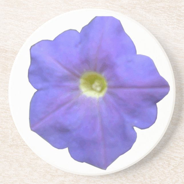 Porta-copos Portas copos de Petunia Azul (Frente)