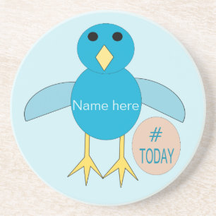 Porta-copos Portas copos de Pintinho Blue Birthday Boy